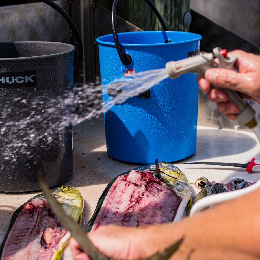 Huck Bucket - Black N' Blue - Image 8